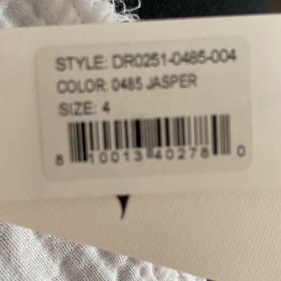 NWT Fleur du Mal silk dress new, size 4 - Picture 8 of 8